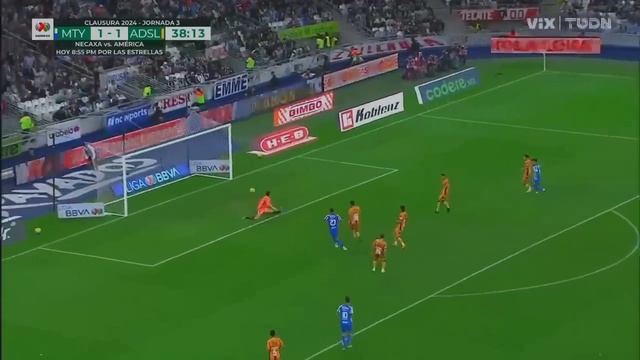 Resumen Y Goles | Monterrey 3-1 Atl San Luis | Liga Mx - CL2024 J3 | TUDN