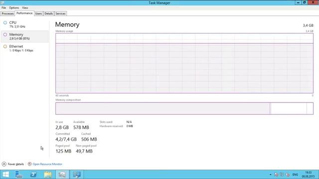Анализ производительности Windows - сеть и память