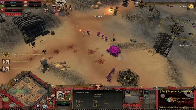 Dawn of War Unification: 1 v 1 Orks (Vrax) vs Space Marines (Cklempay)