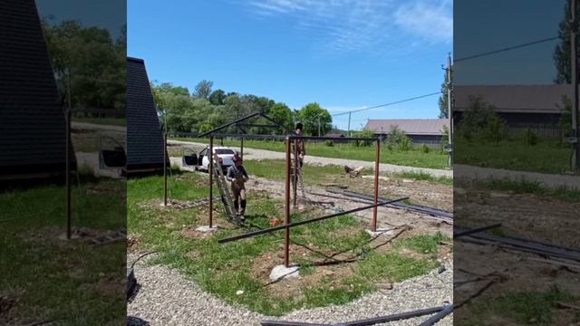 Беседка своими руками Gazebo With Your Own Hands