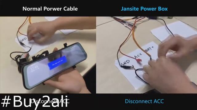 Jansite 10 видеорегистратор - зеркало регистратор с камерой