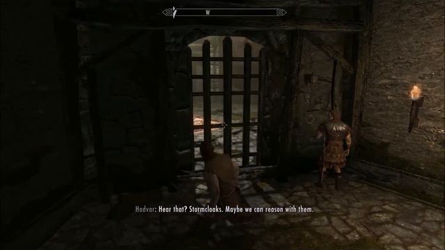 Skyrim No Armour 1:  Escape From Helgen
