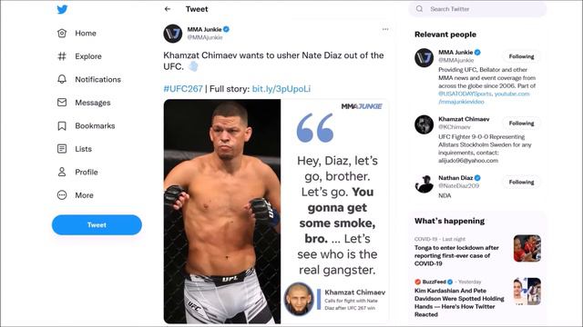 Who's Next For Khamzat Chimaev? Neil Magny, Nate Diaz Or Middleweights?