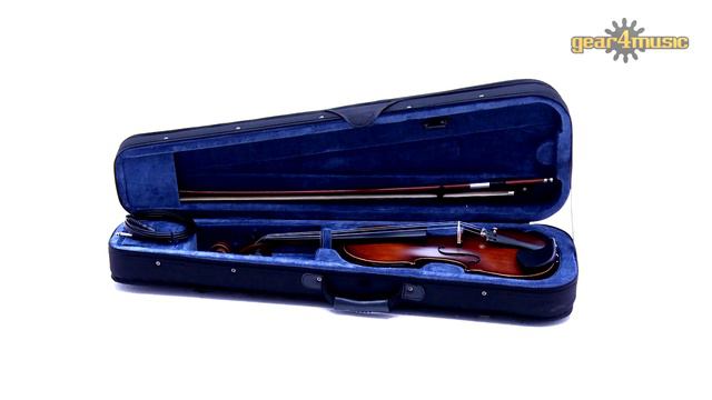 4/4 Size Electro Acoustic Violin By Gear4music