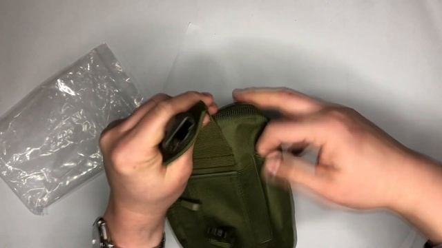 Видео обзор: Тактическая сумка - подсумок для тел., система MOLLE органайзер тактический. Цвет: хак