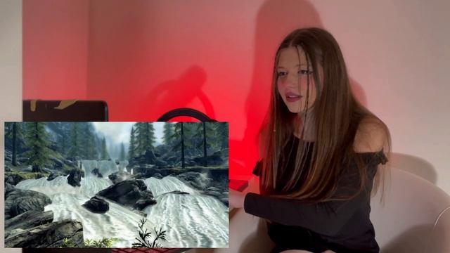 Girl's Reaction | The Elder Scrolls V Skyrim   Official Trailer