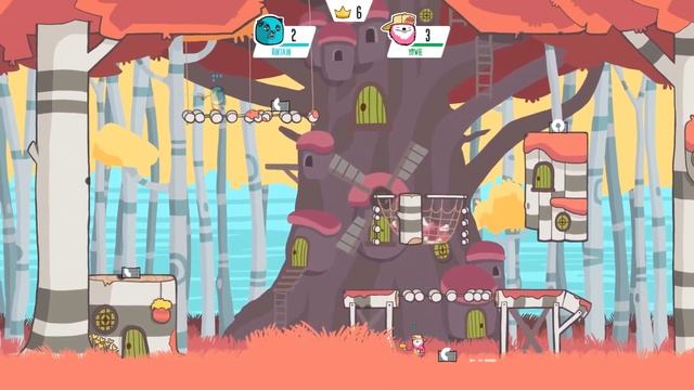 RETIMED - SLOTH VS KITTY (2 Player Gameplay)