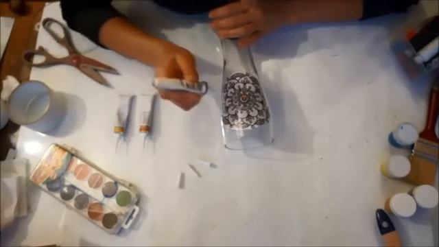 Роспись бокалов