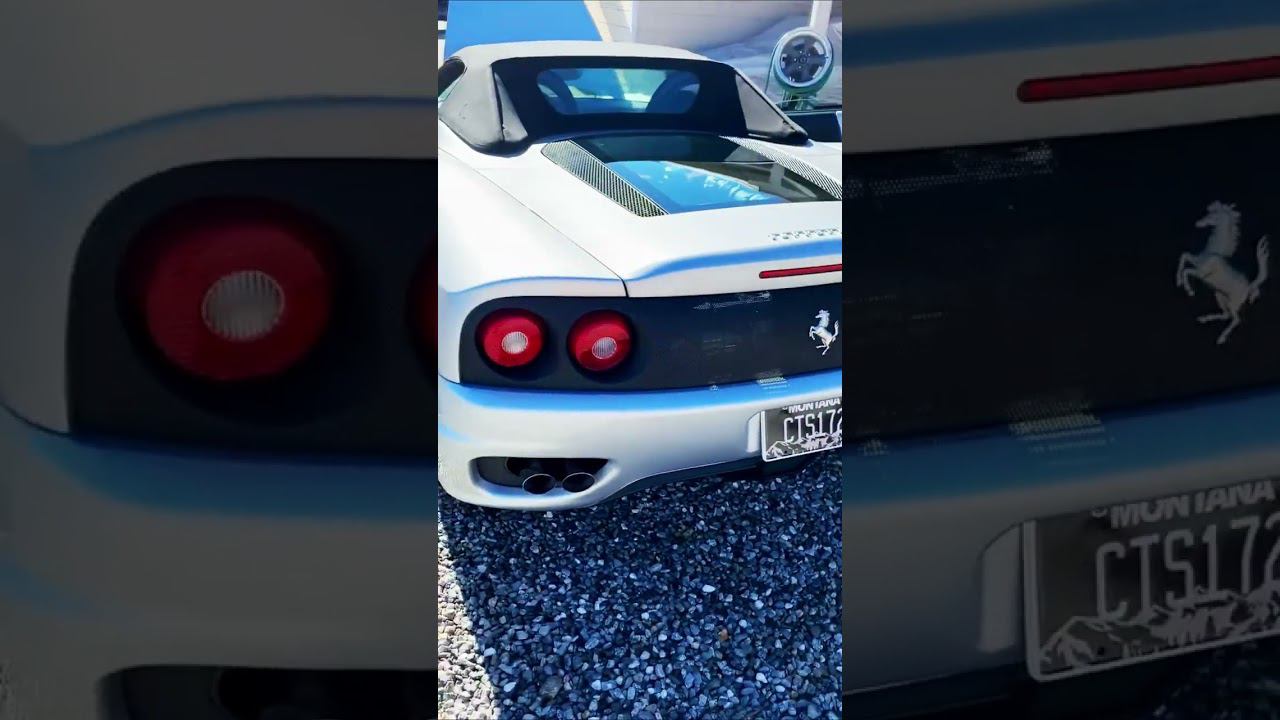 Обзор 2001 Ferrari 360 #shorts