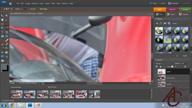 Ferrari P4/5 - Timelapse Photo Editing