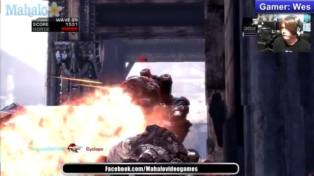 Gears Of War 2 Horde Avalanche Skullknight101 Wave 24