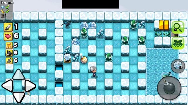 НАЧИНАЮ ПРОХОДИТЬ ЗИМНИЙ КВЕСТ (Bomber Friends) #16 мобильная игра