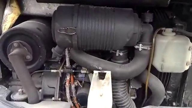MITSUBISHI MM30SR работа двигателя