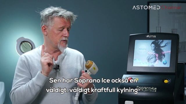 Soprano Ice Platinum - Världens Bästa Maskin För Permanent Hårborttagning | ASTOMED Klinikutrustnin