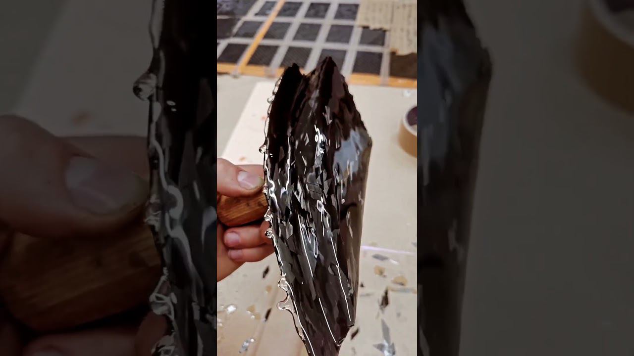 Кованый карбон. Чешуя дракона под линзой