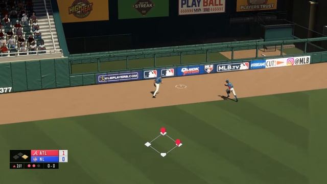 R.B.I. Baseball 20 - Braves Vs National League - Gameplay (ПК)
