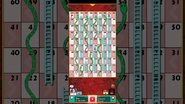 HARDEST SNAKE & LADDER GAME | Ludo King Snake And Ladder 2 Players | Ludo Snake And Ladder |