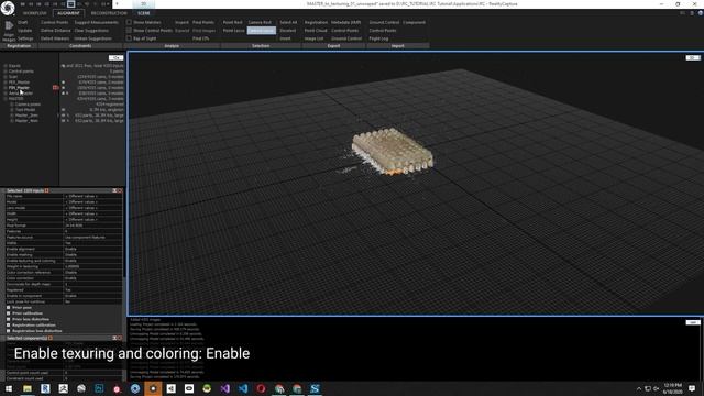 Texturing Workflow Inside Of RealityCapture By CyArk