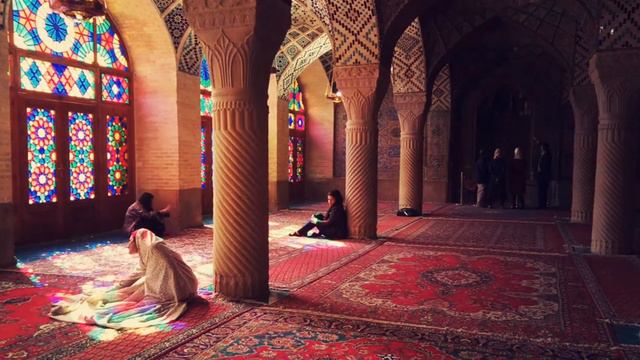 Thank You ( Josh Groban ) , Colorful Hymn / Shiraz , Nasir-al-molk Mosque