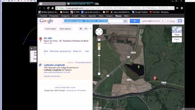 MicroStation - Como Integrar O Arquivo DGN Com O Google Maps