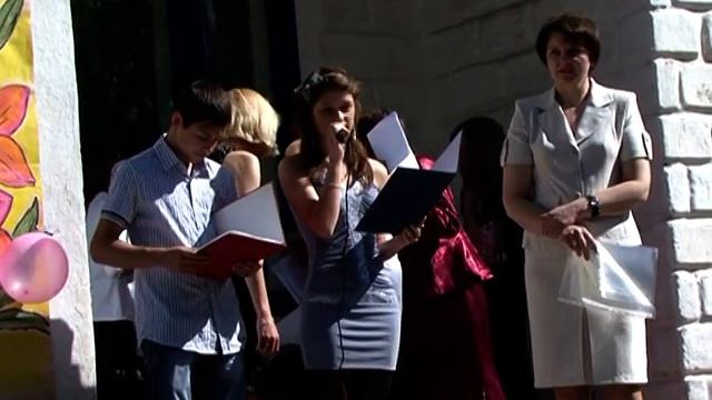 Последний звонок и Выпускной 2011 город Торез школа №15