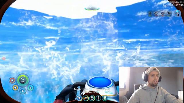 Conquering My FEAR Of Going Under Water: SUBNAUTICA BELOW ZERO - First Time Playing Part 1