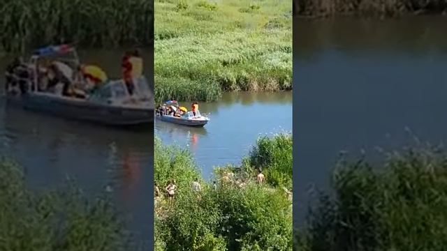 Момент спасения утопающего в реке Тобол попал на видео, 18 июля 2020 года