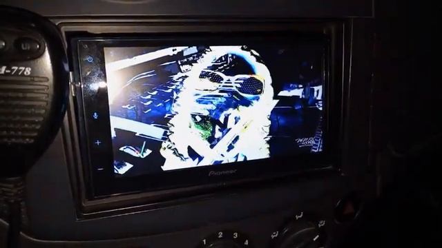 Pioneer DMH A-4450BT Процессорная автомагнитола.