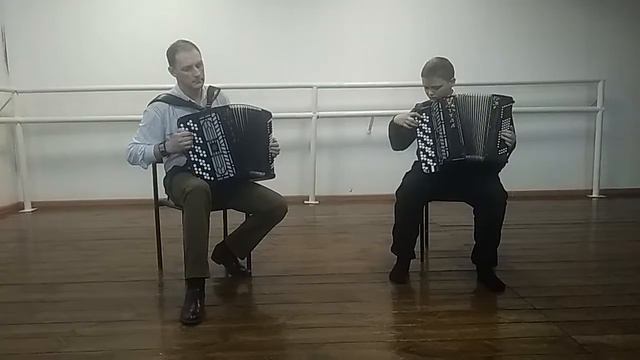 А.И. Хачатурян - Андантино. Эрмиш Денис и Виктор Пригода