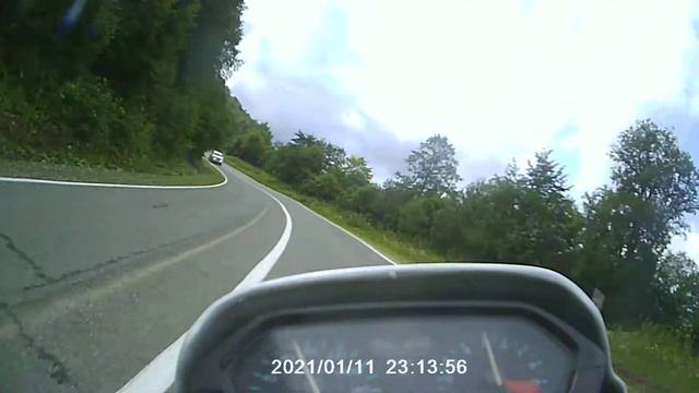 Дорога Нижний Архыз Обсерватория на Honda AX 1