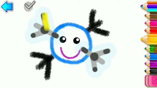 рисуем солнышко! рисовалки для детей! Жирафик TV!