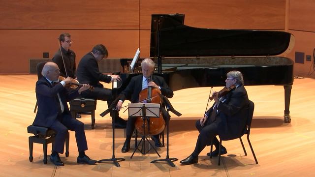 Dvorak Piano Quartet No. 2, Op. 87; Members Of The Fine Arts Quartet With Fabio Witkowski, Piano