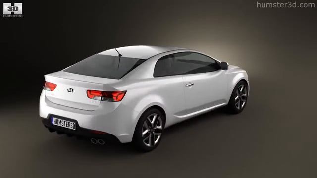 Kia Forte (Cerato, Naza) Coupe 2012 by 3D model store Humster3D.com