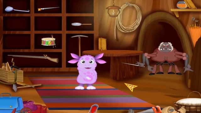 Лунтик Познаёт Мир - Выпуск 2. Развивающая игра для малышей