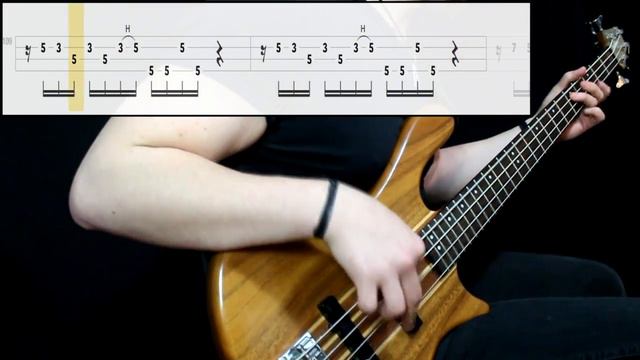 Muse - Reapers (Bass Cover) (Play Along Tabs In Video)