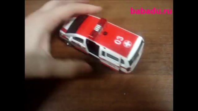 Машина Скорая помощь Технопарк