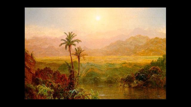 Bach - Concerto For Violin, Oboe, And Strings (Gheorghe Zamfir) (Artwork By Frederic Edwin Church)