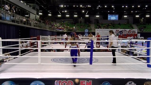 Alina Fadina V Fatma Marina Koch WAKO European Championships 2019