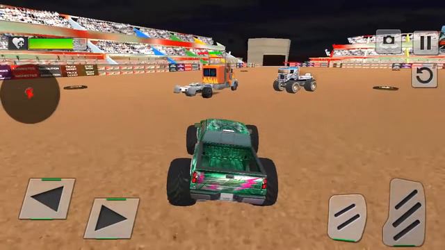 Real Monster Truck Demolition Derby Crash Stunts Level 4 To 6