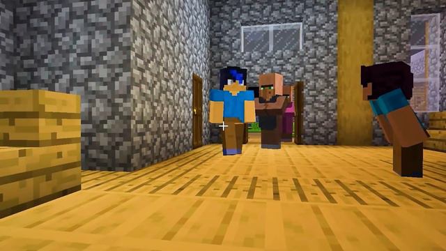 The Very FIRST ZOMBIE Story In Minecraft!