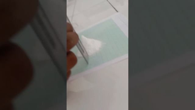 #physical Pharmaceutics II Practical#angle Of Repose  Given Powder Saple#medicalstudent #shortvideo