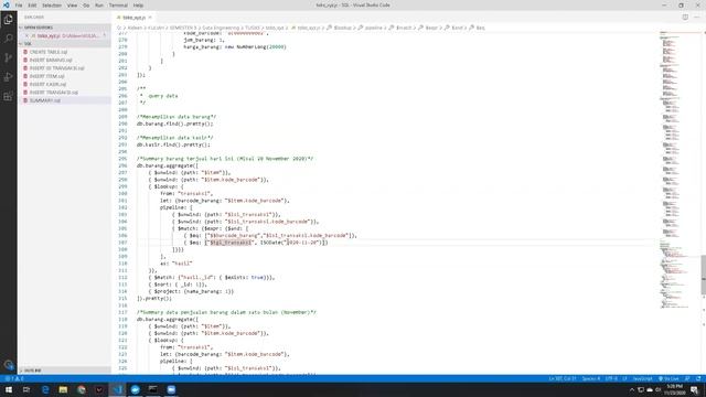NoSQL Query With Visual Studio Code And MongoDB