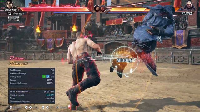 Tekken 8 Dragunov Patch 1.03 Vs 1.04