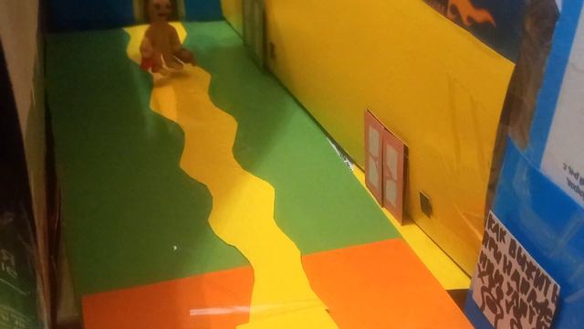 Garten Of Banban 2 из картона и пластилина часть 5