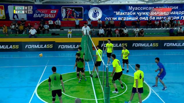 Волейбол. Мусобиқаи байналмилалӣ. Ӯзбекистон - Тоҷикистон