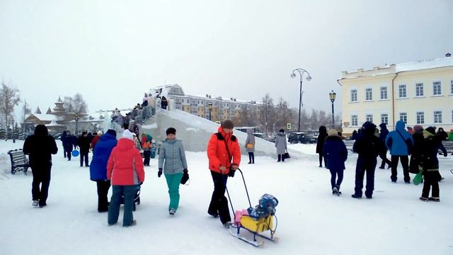 НОВОГОДНЯЯ ЗАРИСОВКА 2017 Тобольск