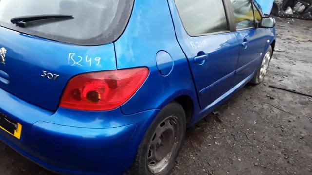 B249 Peugeot 307 2004, 1.4, бензин, МКПП