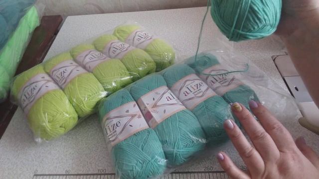 Обзор турецкой пряжи ALIZE COTTON GOLD HOBBY .25.2019г