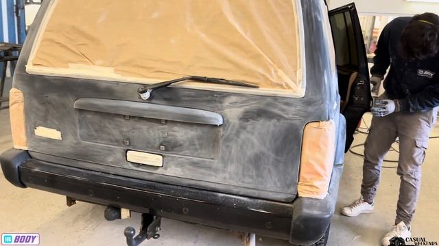 Βάψαμε το Jeep μας με το Tough Liner 955 της HB Body