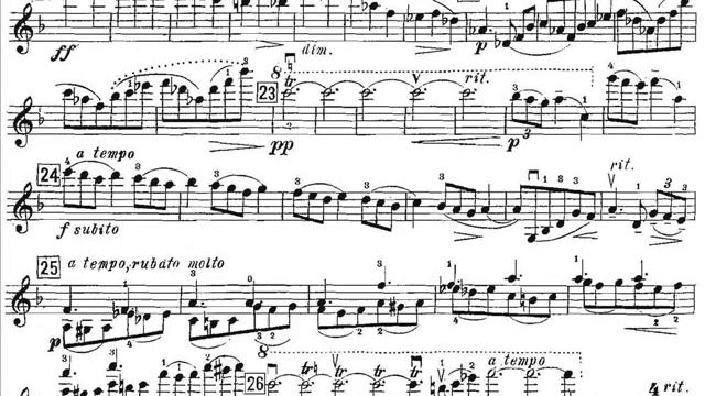 Myaskovsky, Nikolai Mvt1(begin) Violin Concerto Allegro